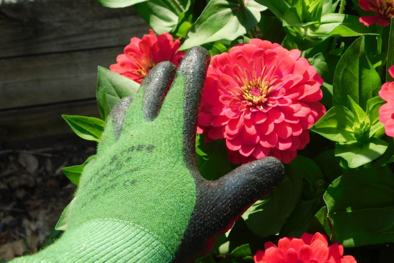 Tight Fitting Garden Gloves with Good Grip