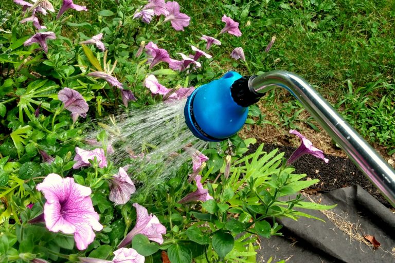 Watering Wand with Thumb Control